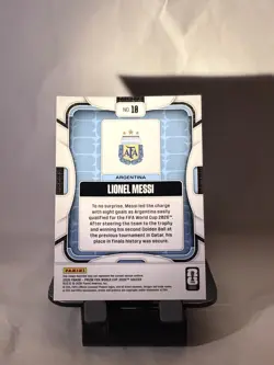 Lionel Messi 2026 Panini Prizm FIFA World Cup Base Set #10 Argentina WC024 - Image 2