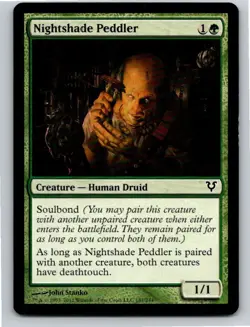 Magic the Gathering Nightshade Peddler Avacyn Restored MTG Free Shipping! - Image 1