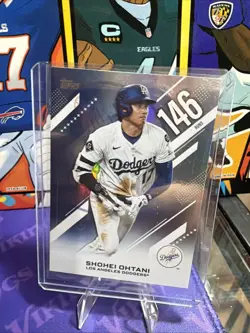 Topps 2025 MLB Leaders Runs Shohei Ohtani Los Angeles Dodgers #CN-9 Insert Card - Image 1