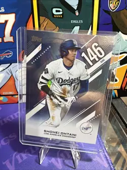 Topps 2025 MLB Leaders Runs Shohei Ohtani Los Angeles Dodgers #CN-9 Insert Card - Image 2