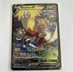 Pokemon TCG Blaziken V TG14/TG30 SWSH12: Silver Tempest Trainer Gallery NM - Image 1