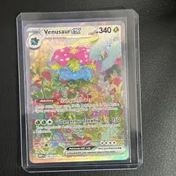 Venusaur ex 198/165 Special Illustration Rare 151 Pokemon English NM - Image 1