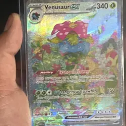 Venusaur ex 198/165 Special Illustration Rare 151 Pokemon English NM - Image 4