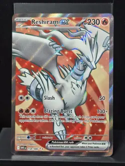 Pokemon Reshiram ex 158/086 White Flare Ultra Rare Full Art Near Mint - Image 2