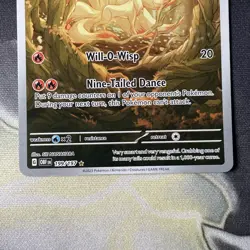 Pokemon TCG Ninetales 199/197 Obsidian Flames Illustration Rare Pack Fresh/NM - Image 3