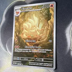 Pokemon TCG Ninetales 199/197 Obsidian Flames Illustration Rare Pack Fresh/NM - Image 4