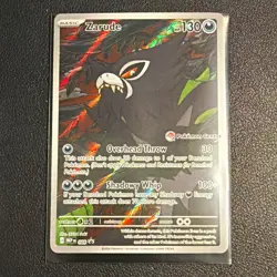 Nintendo Zarude Pokemon Center EXCLUSIVE Promo Holo Pokemon Promos 088/HP 130 - Image 1