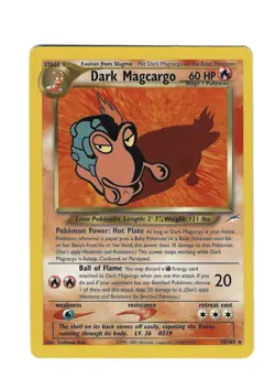 Dark Magcargo 18/105 Neo Destiny Unlimited MP - Image 1