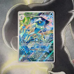 Frogadier 089/086 Holo Illustration Rare Chaos Rising Pokemon Near Mint - Image 1