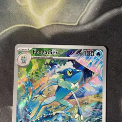 Frogadier 089/086 Holo Illustration Rare Chaos Rising Pokemon Near Mint - Image 2