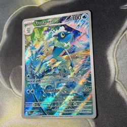 Frogadier 089/086 Holo Illustration Rare Chaos Rising Pokemon Near Mint - Image 4