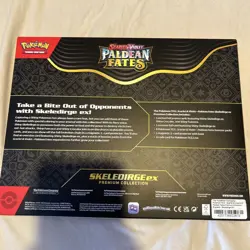 Pokemon TCG Paldean Fates Skeledirge EX Premium Collection Box - New & Sealed - Image 2