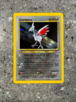 Pokemon TCG Cards Skarmory 13/111 Neo Genesis Holo Rare EXC - Image 1