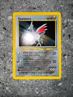 Pokemon TCG Cards Skarmory 13/111 Neo Genesis Holo Rare EXC - Image 3