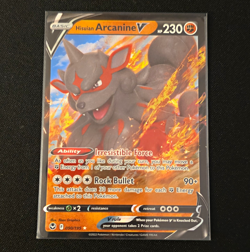 The Pokemon Company Hisuian Arcanine V Silver Tempest UR Holo 230 HP ENG 090/195 - Image 1