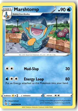 Marshtomp 063/264 Uncommon NM - Image 2