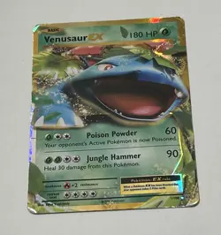 Pokemon TCG Venusaur-EX XY Evolutions 1/108 Holo Holo Rare EX - Image 1