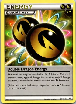 Double Dragon Energy 97/108 UC Roaring Skies Pokemon Moderately Played - Image 1