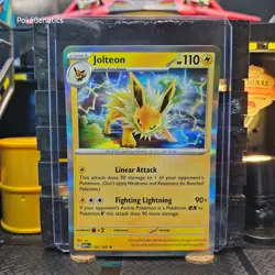 Jolteon 151 Holo Pokemon TCG 135/165 Scarlet & Violet Rare - Image 1
