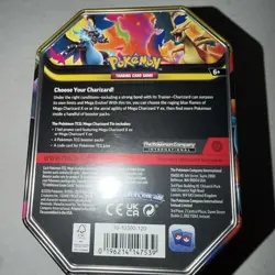 Pokemon TCG🔥Mega Charizard Y ex Tin🔥New Factory Sealed 4 Booster Packs⚡ - Image 2
