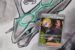 Pitch Black Rust Syndicate Grunt Trainer ULTRA RARE! 112/084 NM/M Pokemon TCG - Image 5