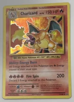 Charizard 11/108 Evolutions Holo Pokemon Single - Image 2
