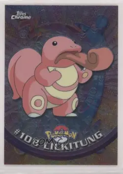 Lickitung Topps Chrome Pokemon TV Animation Edition Series 2 #108 2000 - Image 1