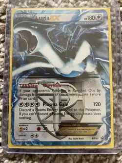 POKEMON TCG LUGIA EX BW83 BLACK STAR PROMO *MP CONDITION* - Image 1