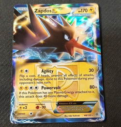 The Pokemon Company Pokemon TCG Zapdos EX 48/135 Plasma Storm Ultra Rare Holo EN - Image 1