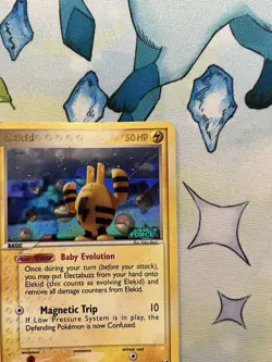 Pokemon TCG Elekid 23/115 Unseen Forces Reverse Holo Rare 50 HP 2005 EN - Image 2