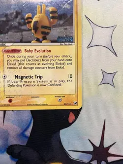 Pokemon TCG Elekid 23/115 Unseen Forces Reverse Holo Rare 50 HP 2005 EN - Image 5