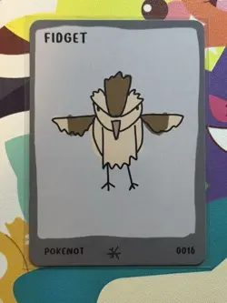 TCG Pokemon parody 151 Pokenots Dysfunctional passholder: Fidget 0016 - Image 1