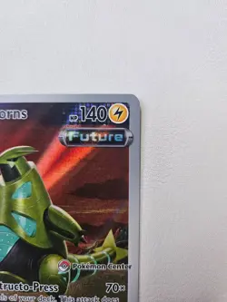 Pokemon TCG Iron Thorns SVP 098 Pokemon Center Stamped Temporal Forces Promo NM - Image 3