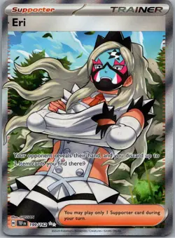 Eri 199/162 Temporal Forces Pokemon TCG Holo Ultra Rare NM - Image 1