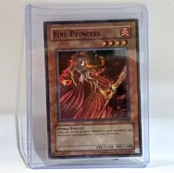 Yu-Gi-Oh! Fire Princess LON-034 Labyrinth of Nightmare Rare Unlimited Holo Shiny - Image 1