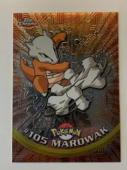 2000 Topps Chrome Pokemon Series 2 #105 Marowak (B) FREE COMBINED SHIPPING - Image 1