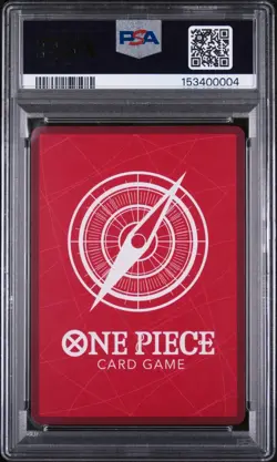 2025 ONE PIECE OP13-CARRYING ON HIS WILL ALTERNATE ART MONKEY D. LUFFY PSA 10 - Image 2