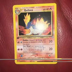 Quilava 46/111 Uncommon Neo Genesis Pokemon 1st Edition Near Mint - Image 1