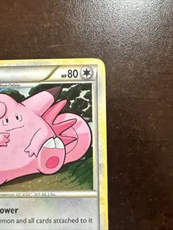 Clefable 3/123 LP Holo Pokemon TCG heart Gold Soul Silver - Image 3