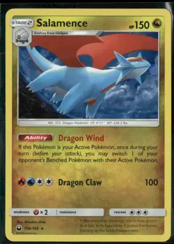 Salamence 106/168 (Cosmo Holo) Promo Pokemon Card NM - Image 1