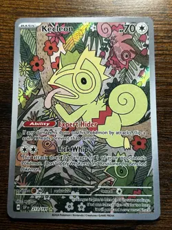 Kecleon 213/191 SV08: Surging Sparks IR - Illustration Rare Pokemon TCG Card NM - Image 1