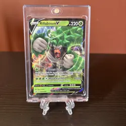 Rillaboom V Promo SWSH: Sword & Shield Promo Cards SWSH014 NM - Image 1
