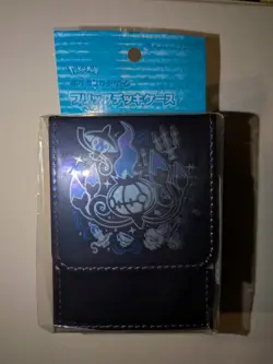 Pokemon Card Game Flip Deck Case Chandelure Pokemon Center original Japan - Image 1