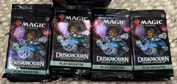 Magic: The Gathering Duskmourn 18 Play Boosters New + Open Pre-Release Kit-Arena - Image 1