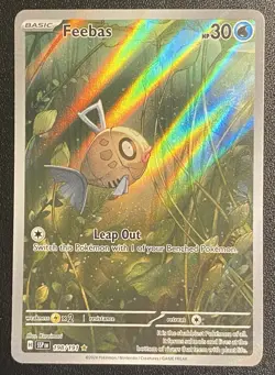 Feebas Full Art IR 198/191 Pokemon TCG Surging Sparks Illustration Rare NM* - Image 1