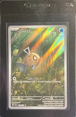 Feebas Full Art IR 198/191 Pokemon TCG Surging Sparks Illustration Rare NM* - Image 3