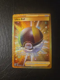 Pokemon TCG Ultra Ball 186/172 Brilliant Stars Secret Rare Holo English NM - Image 1