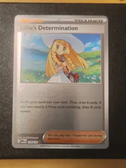 Lillie's Determination 119/132 Uncommon Mega Evolution Reverse Holo Near Mint - Image 1