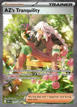 AZ's Tranquility 120/086 Holo Special Illustration Rare Chaos Rising Holo NM - Image 1