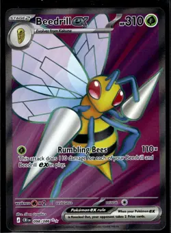 Beedrill ex - 098/086 [CRI - 098/086] - Ultra Rare - NM - Image 1